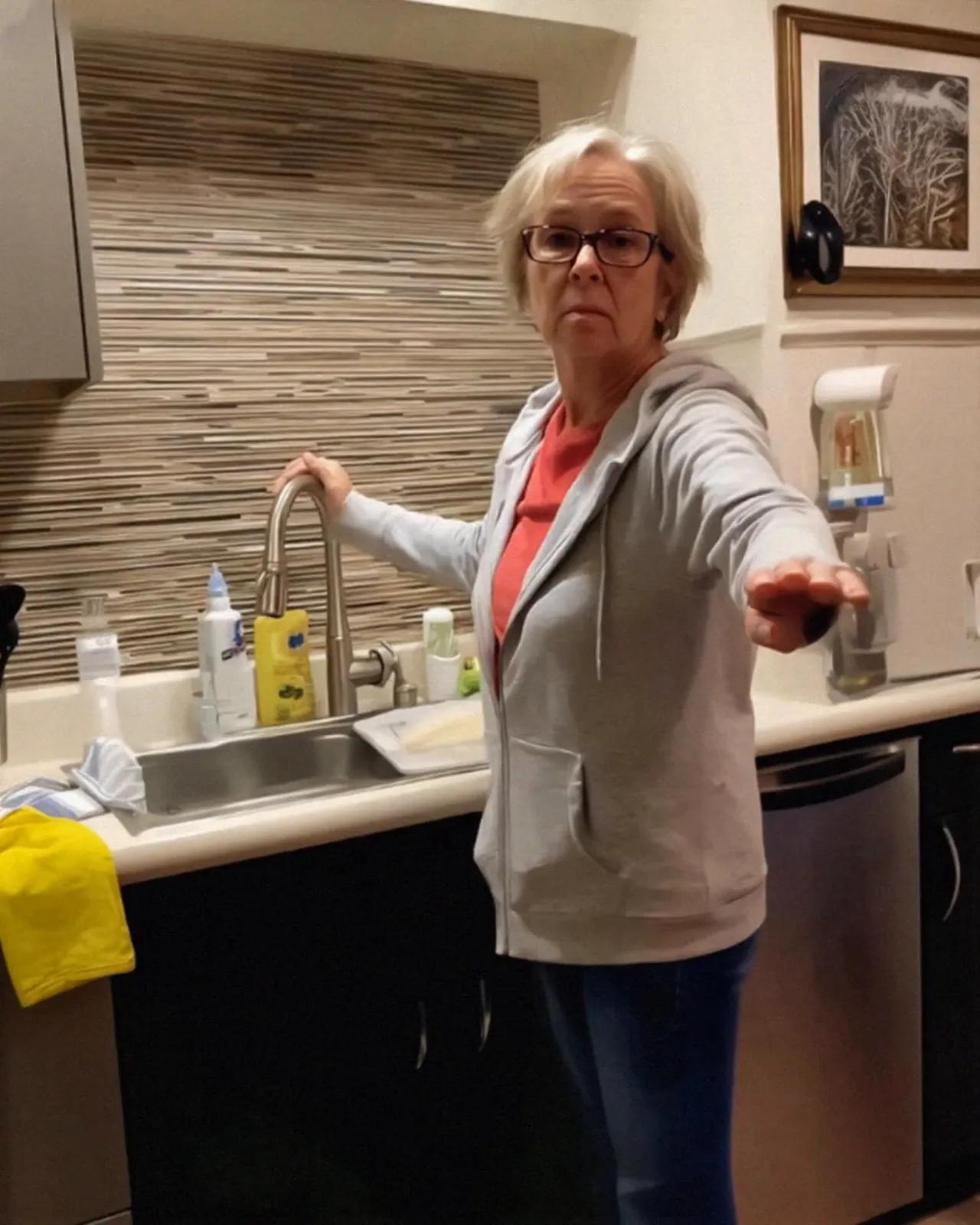 She Stopped Me From Fixing the Kitchen Sink, and Now I Know Why