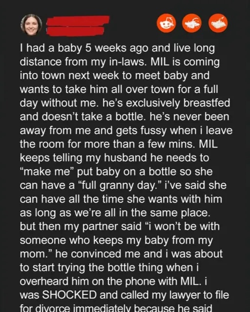 My Mother-in-Law Asked Me to Stop Nursing My Newborn—Her Reason Left Me Speechless