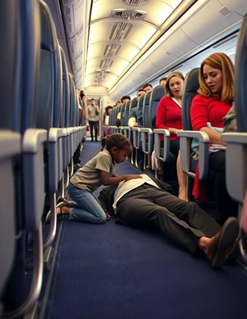 A Poor 12-year-old Black Girl Saved A Millionaire On A Plane… But What He Whispered
