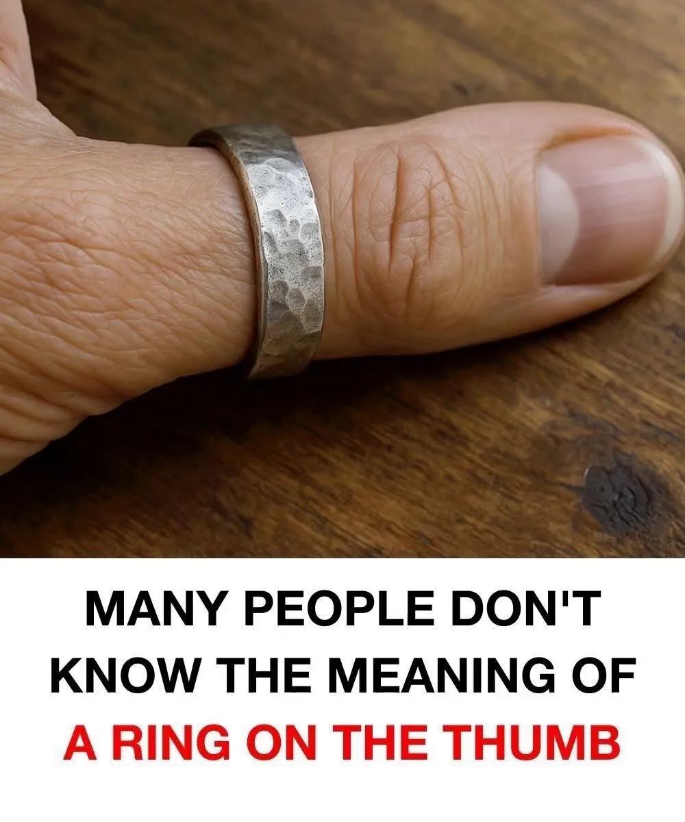 The Deeper Meaning of Wearing a Thumb Ring